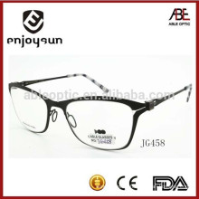 mens classical screw less metal optical eyewear spectacles